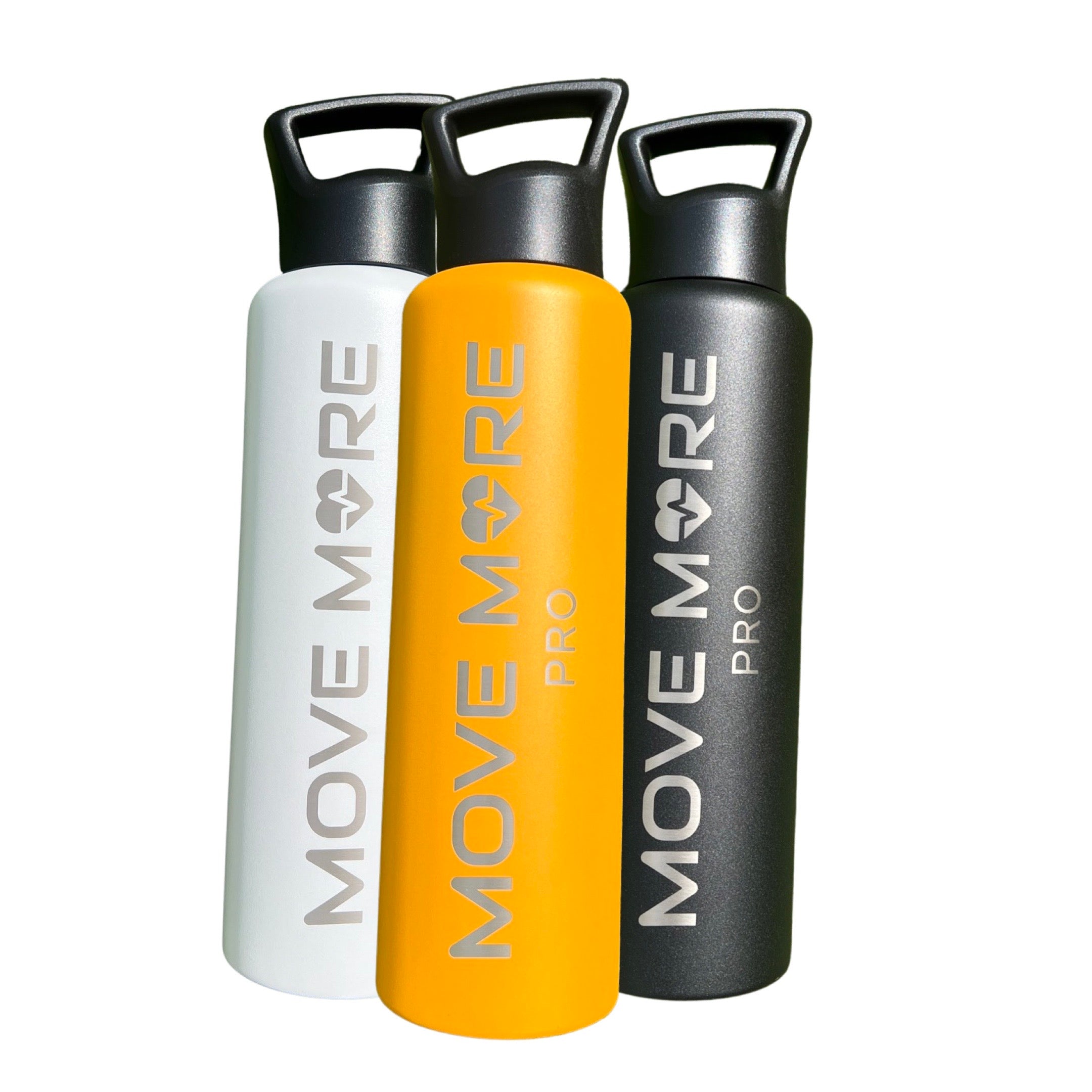 750ml bottle in white, yellow and black